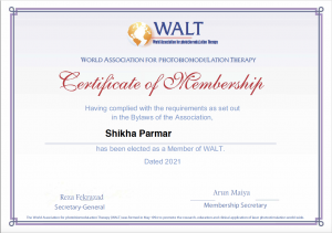 WALT Certificate 2021